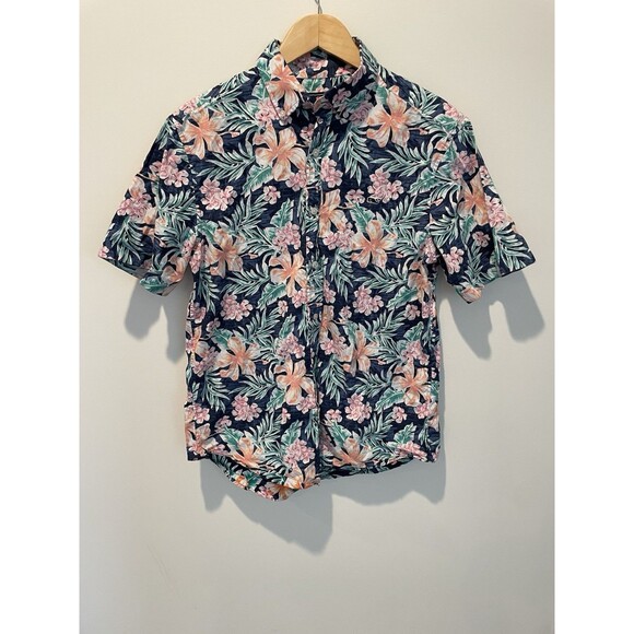 Vineyard‎ Vines Hawaiian Floral Button Down Classic Fit Murray Shirt Men's Sz M - Picture 1 of 5